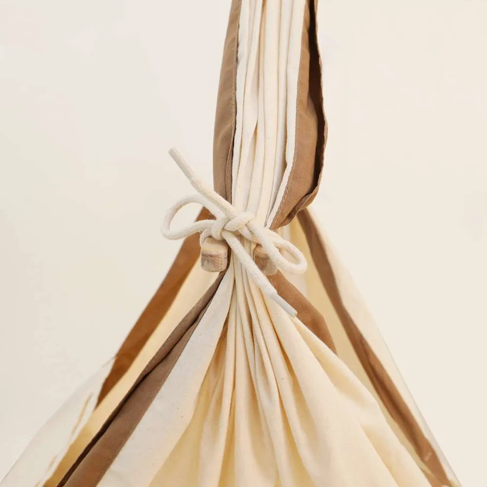 GOTS-Zertifizierte Triangle Baby Hängematte aus 100% Bio-Baumwolle – Umschließendes Sicherheitsdesign