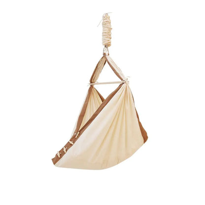 GOTS-Zertifizierte Triangle Baby Hängematte aus 100% Bio-Baumwolle – Umschließendes Sicherheitsdesign