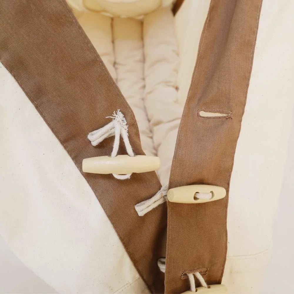 GOTS-Zertifizierte Triangle Baby Hängematte aus 100% Bio-Baumwolle – Umschließendes Sicherheitsdesign