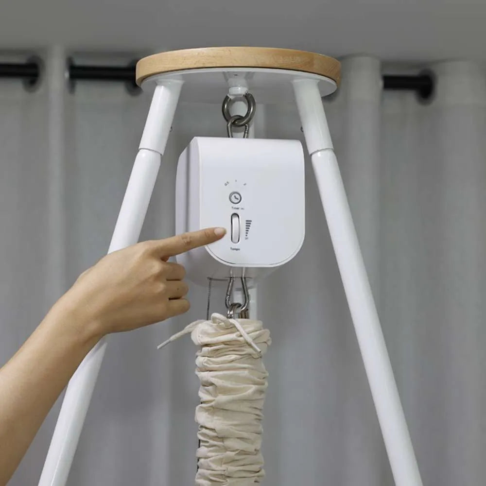 Intelligenter Federwiegen-Motor & Bouncer – Sanftes automatisches Wiegen für besseren Babyschlaf