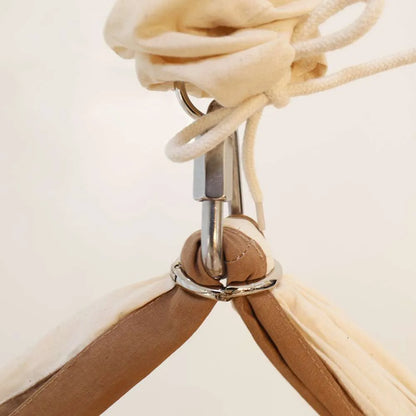 GOTS-Zertifizierte Triangle Baby Hängematte aus 100% Bio-Baumwolle – Umschließendes Sicherheitsdesign